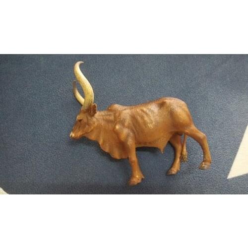 Pvc figure model toy Ancora longhorn male cow
