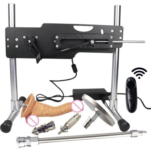 FREDORCH F20 Sex Machine 120W Power Love Machine with Dildo Attachment Remote Control Love Retractable Machine for Women and Men