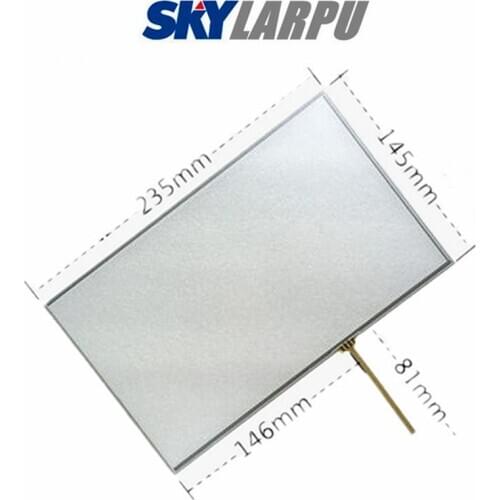 10.2"Inch 235*145mm Touchscreen AT102TN03 V.9/V.1 Industrial Application Control Equipment Touch Screen Panel Glass