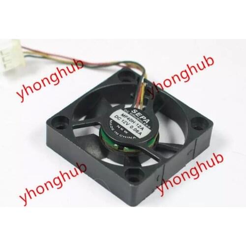 SEPA MF40H-12A DC 12V 0.06A 3-wire 40X40X10mm Server Cooling Fan