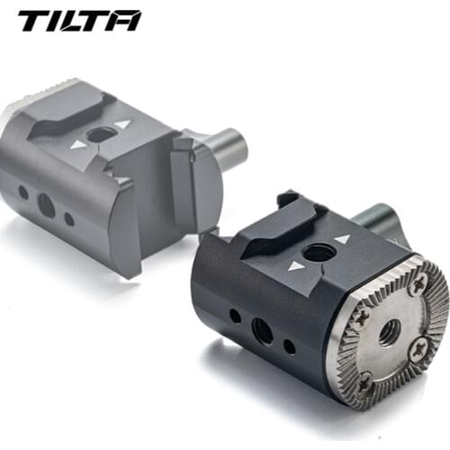 Tilta DJI RS2 RSC2 Shooting Kit NATO Rail to ARRI Rosette Adapter Extension Plate for DJI Ronin RS2 SC2 TGA-NRA