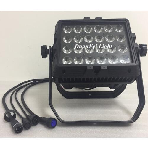 10lot ip65 outdoor led wash city color building washer led par 24x10w rgbw 4in1 led par wash wall city color led