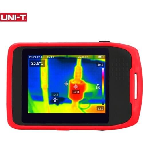 UNI-T UTi120T Pocket Mini Thermal Infrared Imager Camera 120x90 Pixel Thermovision Touch Screen Temperature Tracking WIFI