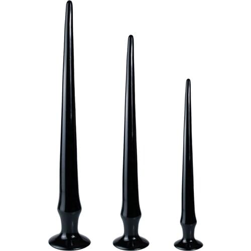 Overlength Multi-Size Anal Plug Dildos Sex Products Soft Anal Dilator Sex Toys for Stimulation of Vagina and Anus Big Butt Plug