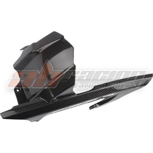 Rear Tire Fender Hugger Mudguard Cover For Kawasaki Z900 /ABS 2017-2020 Full Carbon Fiber 100% Twill