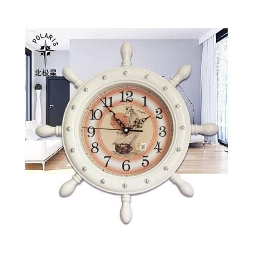New watch quz Polaris clock creative personality watch sweep round the living room bedroom modern minimalist big clockroom