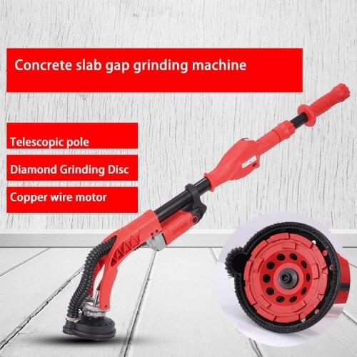 Electric Polishing Machine Wall Sanding Machine Handheld Long Rod Type Polishing Machine Wall Polishing 1010W 220V