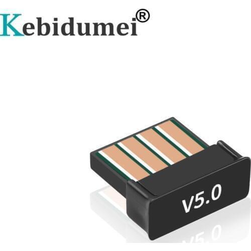Kebidu Wireless Mini USB Bluetooth Dongle 5.0 Adapter Receiver For Laptop Mouse Keyboard Accessories Bluetooth Adapter