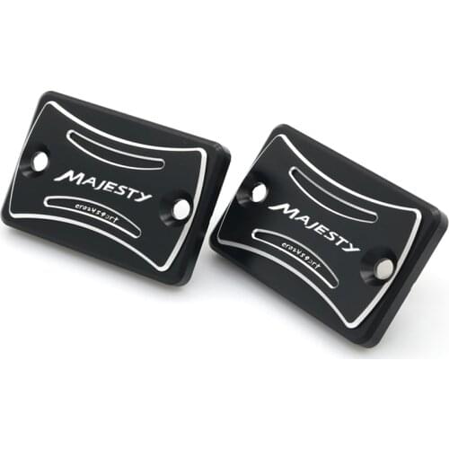 Motorcycle Lid Front Brake Reservoir Cover For YAMAHA YP400 YP250 YP 400 250 MAJESTY 2011-2015 Motorcycle CNC Oil Fluid Cap