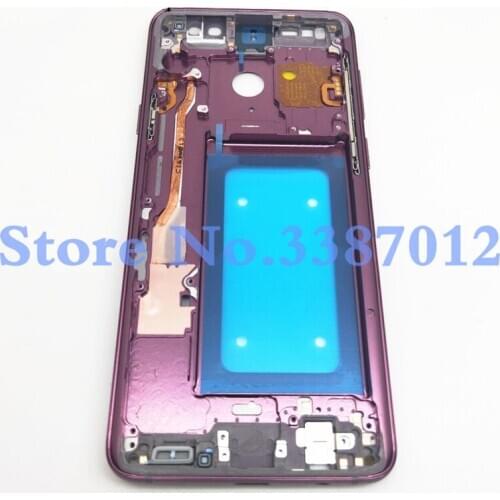 New For Samsung Galaxy S9 Plus G960 G960F G965 G965F Metal Housing Middle Frame Bezel Repair Replacement Part