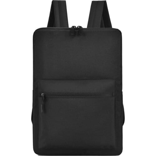 2021 new ultra-thin backpack female simple and lightweight business computer backpack nylon mens backpack 14-15 inch laptop bag