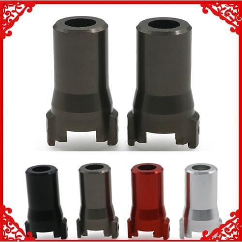 Alloy rear Axle Hub Carrier Axle Housing End Set for rc hobby model car 1:10 HPI Venture FJ Cruiser crawler upgraded parts