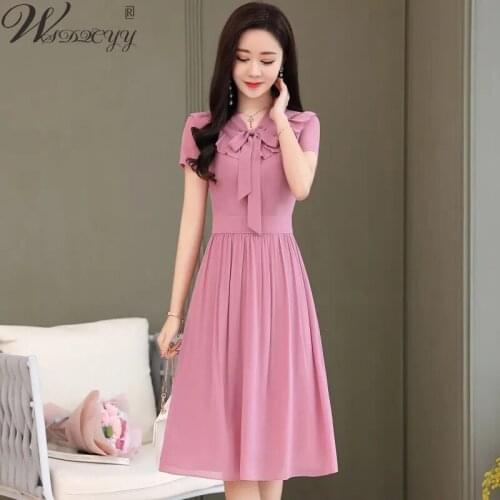 WSDQCYY Solid Summer Dresses