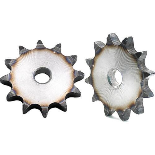 1Pcs Flat Sprocket Wheel 08B 26 Teeth To 41 Teeth A3 Steel Chain Gear Quenching