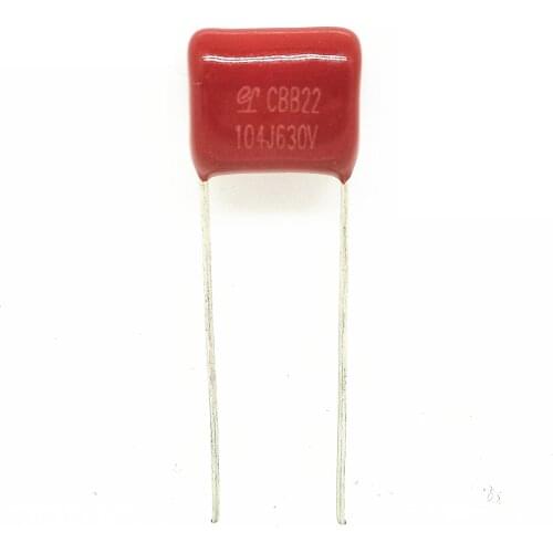 10PCS 630V104J Pitch 15mm 0.1UF 100nf 630V 104 CBB Polypropylene film capacitor