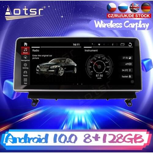 Android 12.3 DSP For BMW X6 2008 2010 2014 Car DVD GPS Navigation Auto Radio Stereo Video Multimedia Player Carplay HeadUnit