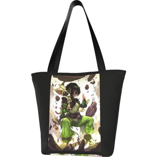 Avatar The Last Airbender Shopping Bag Streetwear Cloth Handbags Woman Gift Stylish Bags