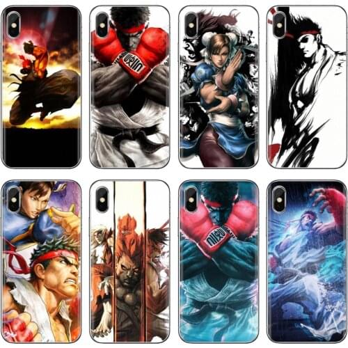 Street-Fighter-C-Ryu Cover For iPhone 10 11 12 Pro Mini 4S 5S SE 5C 6 6S 7 8 X XR XS Plus Max 2020