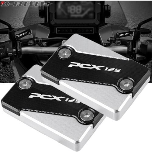 CNC Accessories Motorcycle Front brake fluid reservoir cap cover For Honda PCX 125 150 2015-2019 2018 2017 2016 PCX125 PCX150