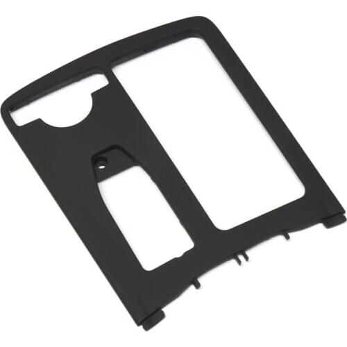 For Mercedes Benz C-Class W204 (2007-2014) Black Square Console Cup Holder Decorative Cover