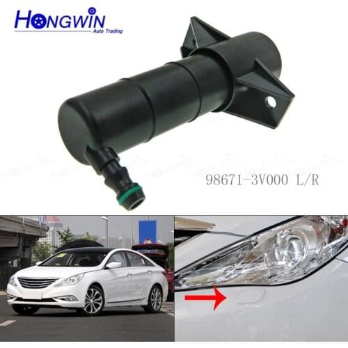 Headlamp washer Nozzle Water Spray Nozzle LH=RH For Hyundai Sonata 8 98671-3V000 98611-4Q000 98671-3N000