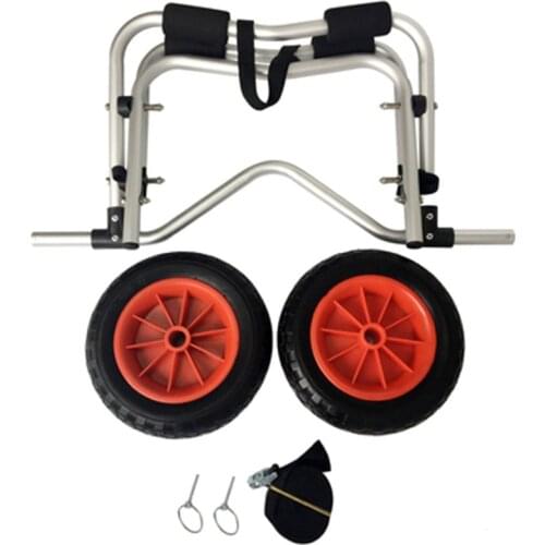 Kayak Trailer Surfboard OARS Sand Boat Trailer Hand Tool Cart