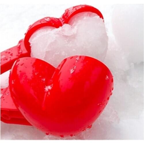 Creative Outdoor Fun & Sports Cartoon Lovely Duck Shaped Snowball Maker Clip Children Outdoor Winter Snow Sand Mold Tool