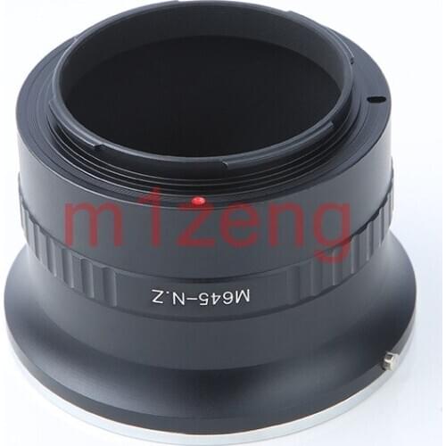 M645-N/Z Mount Lens Adapter ring for Mamiya 645 M645 lens to nikon Z Z6 Z7 z50 NZ mirrorless Camera body