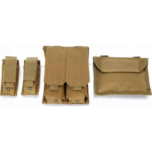 Molle EDC Climbing Map waist pouches Travel Men Women Modular Hiking magazine bag