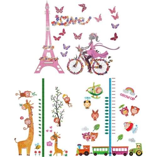 New Kids Toys Stickers Kit DIY Round Drill Diamond Painting Cartoon Doll Rhinestone Drawing Picture Decal for Home Phone Cup