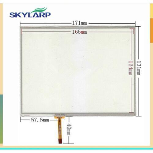 Skylarpu 8 inch 4 wire Resistive touchscreen for 171mm*131mm 171*131mm CAR GPS Industrial control touch screen digitizer panel