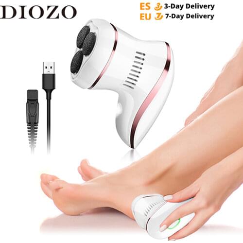 Electric Foot Grinder Pedicure Tools Dead Skin Callus Remover Foot Care Grinding Machine With 3 Grinding Head