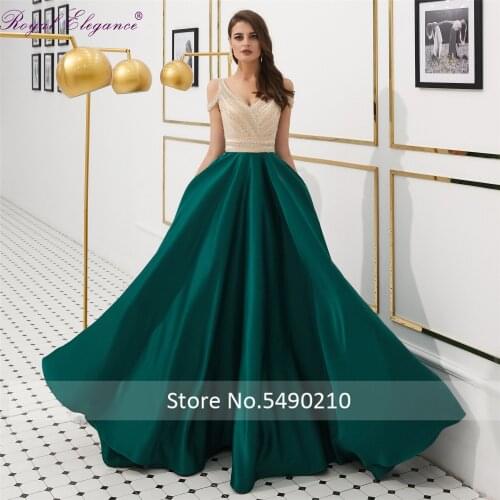 Royal Elegance Womens Satin Dresses