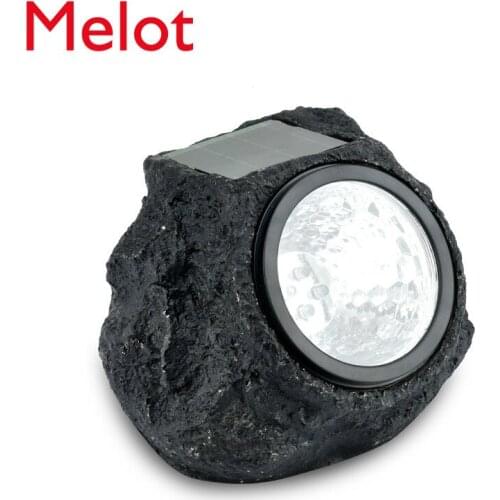 Solar Stone Lamp Home Lawn Garden Courtyard Landscape Led Decoration Outdoor Waterproof Lamp