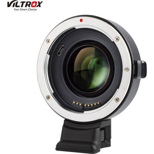 Viltrox EF-E II Lens Mount AF Auto Focus Reducer Speed Booster Adapter for Canon EF Lens to Sony E-mount Camera