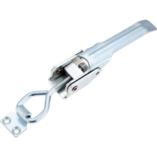 1pc Metal Buckle Lock Fastener Latch Catch Lockable Truck Trailer Body Clamp Hasp 160mm