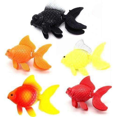 1Pc Funny Artificial Plastic Swim Fish Aquarium Tank Decoration Ornament Landscape