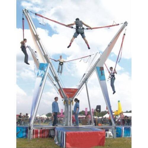 4 In 1 Square Bungee Trampoline