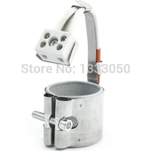 Free Shipping 40mm x 40mm Screw Fixing Flexible Mica Insulated Band Heater 110V 300Watt