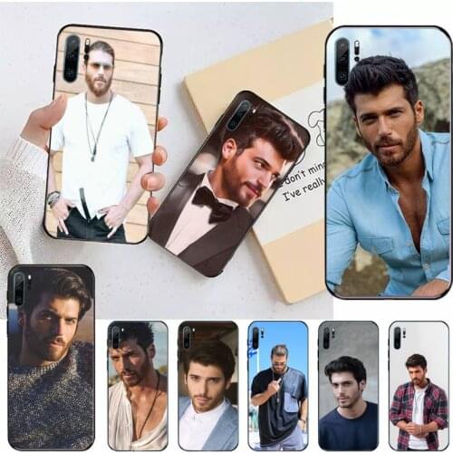 Turkish actor Can Yaman Phone Case For Huawei honor Mate P 10 20 30 40 i 9 8 pro x Lite smart 2019 nova 5t shell funda coque