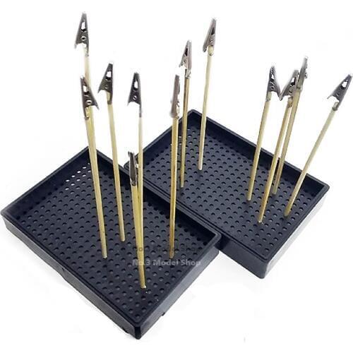 Gundam Military Mode Reusablel Spray Special Holder Base Modeling Tool Hobby Drying Tools Accessory Unisex