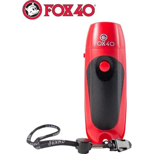 Canada Original Fox 40 Electronic Whistle Lanyard 100 DB Fox40 Battery Basketball Football Game Referee Training Survival EDC To