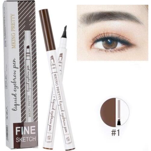 1 PCS Eyebrow Pencil Waterproof Sweat-proof Eye Brow Pen Not Blooming Lasting Eyebrow Women Beauty Makeup Tools TSLM1