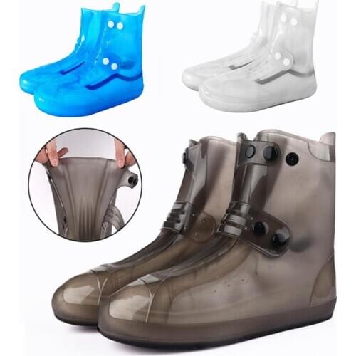 30-45 Reusable Waterproof Overshoes Shoe Covers Shoes Protector Men&Womens&Children Rain Cover for Shoes Accessories