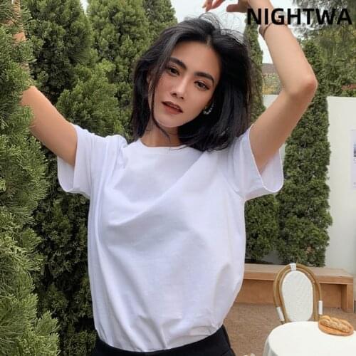 NIGHTWA Womens Summer T-shirts