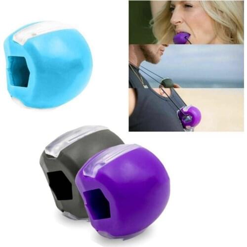 NEW Face Fitness Ball Facial Toner Exerciser Anti-Wrinkle Exercise Facial Toner Jaw Exerciser Neck Facial Muscle Trainer Toning