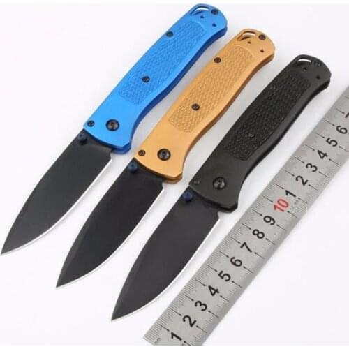 Butterfly In Knife BM535 Pocket Folding Knife 5cr15mov Blade Aluminum Alloy Handle Tactical Hunting Fishing EDC Survival Tool