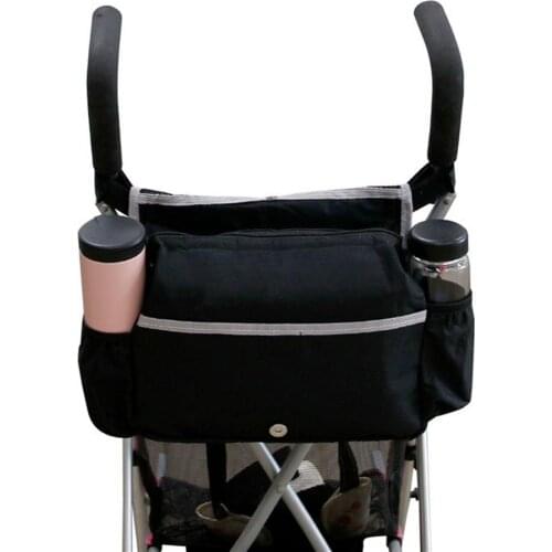 Baby Stroller Organizer Bag Diaper Bag Mummy Outdoor Travel Nappy Backpack Pram Car Hanging Accessories Womens Shoulder Bag
