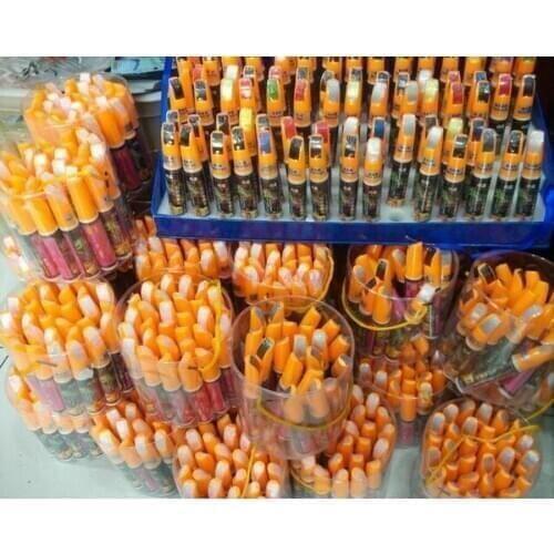 By DHL or Fedex 200pcs Wholesale flashing bright car lacquer pen car dedicated paint pen paint repair pen multi-color election
