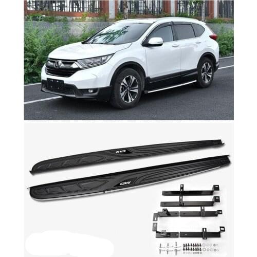 High Quality Aluminum Alloy Running Boards Side Step Bar Pedals Fits For Honda CRV CR-V 2017 2018 2019